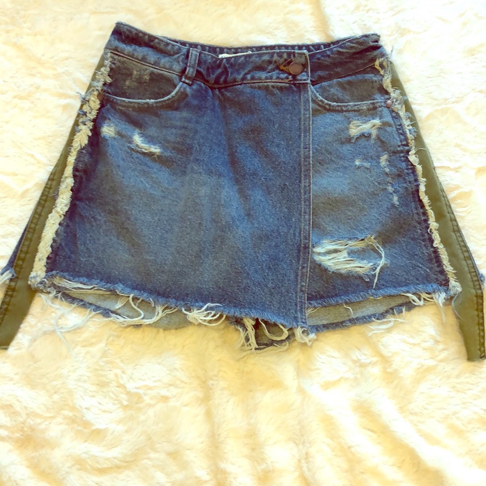 Zara Denim Skort